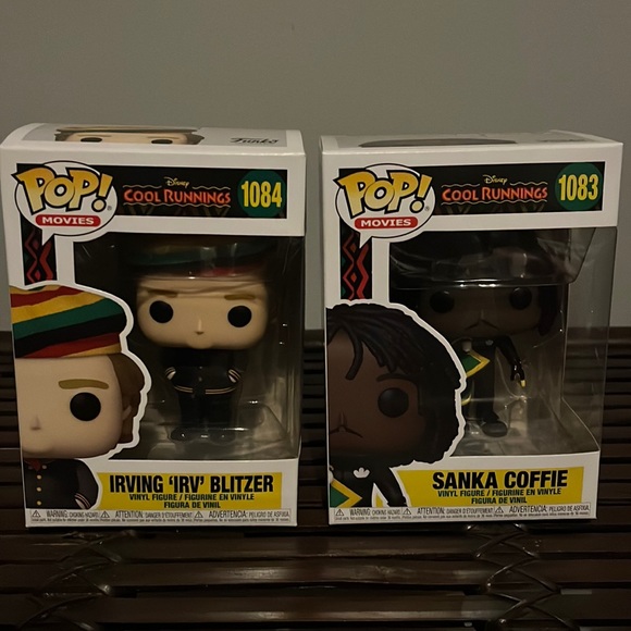 Funko Cool Runnings - Irv & Sanka DAMAGED